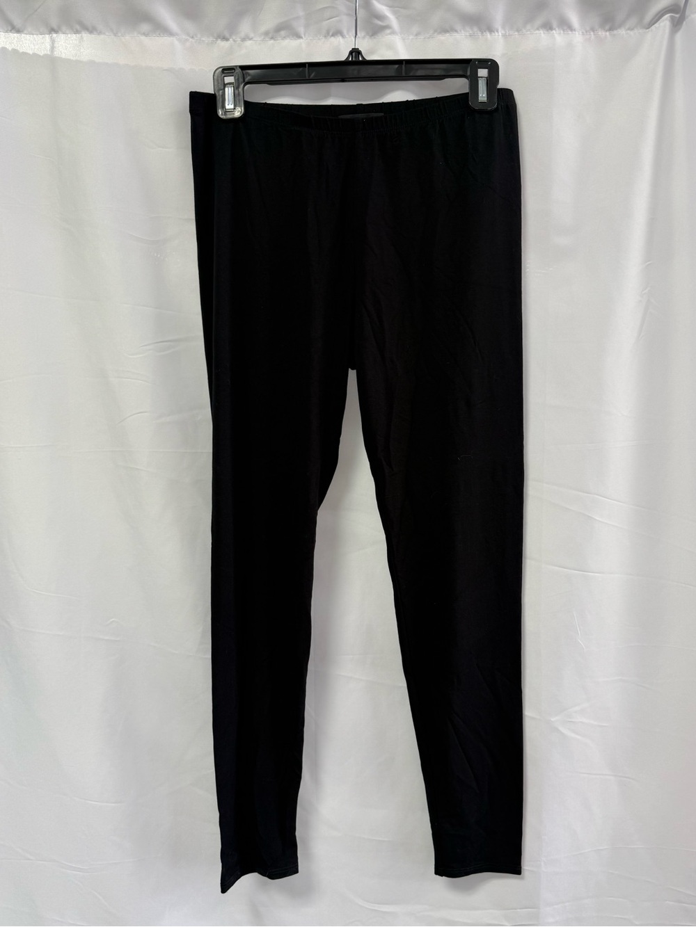 Eileen Fisher Black Creoe Leggings Pull On Womens Size M